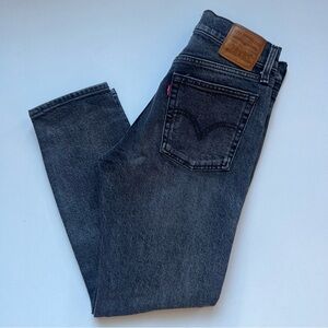 Levi’s Black Wedgies High Waisted Denim Jeans